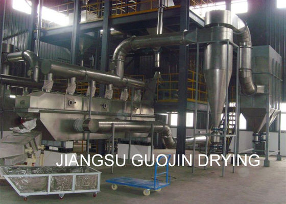 Fully Closed Stainless Steel Continuous Fluid Bed Dryer 1.35M2
