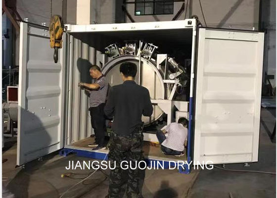 2.2KW Single Drum Dryer 50kg/h For Drying Starch