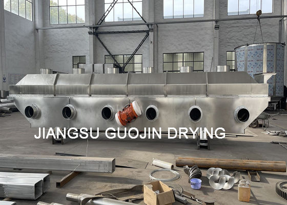 10Meters Length Vibrating Fluid Bed Dryer For Drying Cooling Wetting