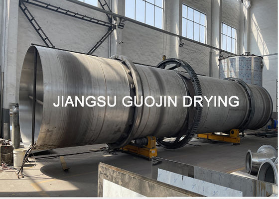 Coal Rotary Drying Machine 10M Length 5000kg/h Treated Amount