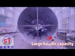 Mechanical Design Wood Chips Rotary Dryer 3t/h